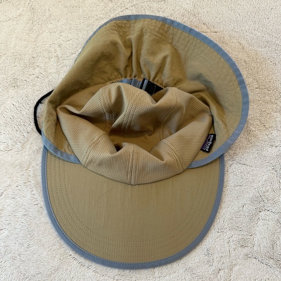 Patagonia Duckbill Strapback Vintage Fishing Water Hat RARE - Picture 10 of 16
